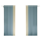 Cortinas de varilla de cortina Juego completo de varillas romanas 2025 Tombre de ventana de laurel de la nueva habitación sin hoyo sin agujeros 2024