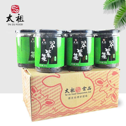 太祖翠紫菜烤紫菜儿童即食海苔厦门特产零食多省包邮 - 图0