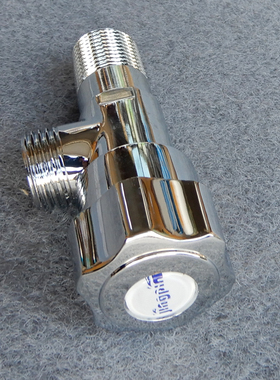 伯仕源A2型净水器四分横阀开关配件 四分角阀 净水机4分直通角阀