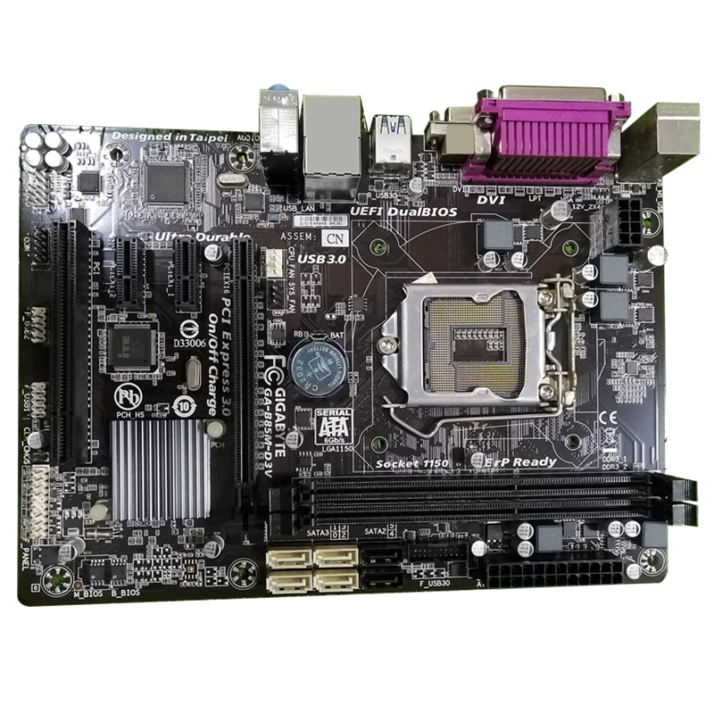 Gigabyte/技嘉 B85M-D3V lga1150 H81 Z87 Z97主板DDR3支持m.2硬 - 图2