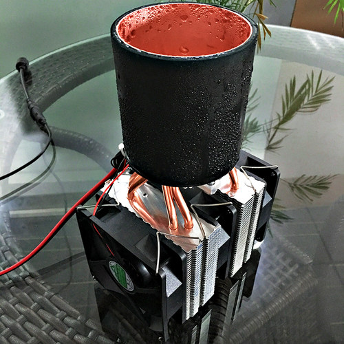 diy便携制冷杯快速桌面冷饮半导体制冷器制冷片冰镇迅速制冷机 - 图1