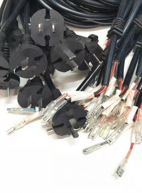 电磁炉专用一平方纯铜芯电源线16A250V两芯电源线10条35元包邮