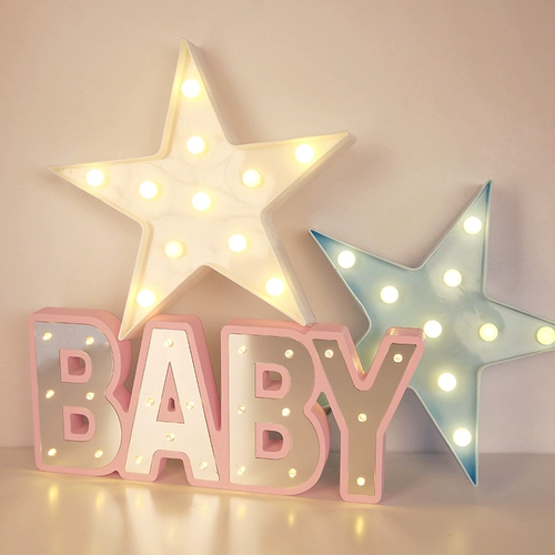 Светодиодная корона Star Light Arangement Creative Romantic Birthday Party Display Decorative Gift Lamp INS