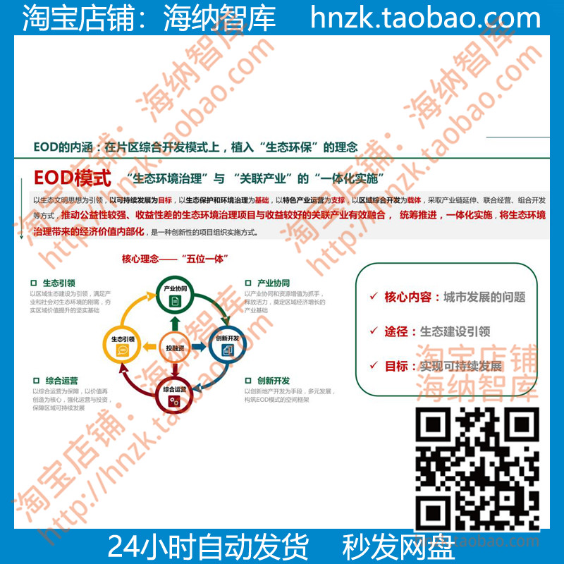 EOD项目开发规划方案河流域综合治理融资模式实施案例策划研究 - 图2