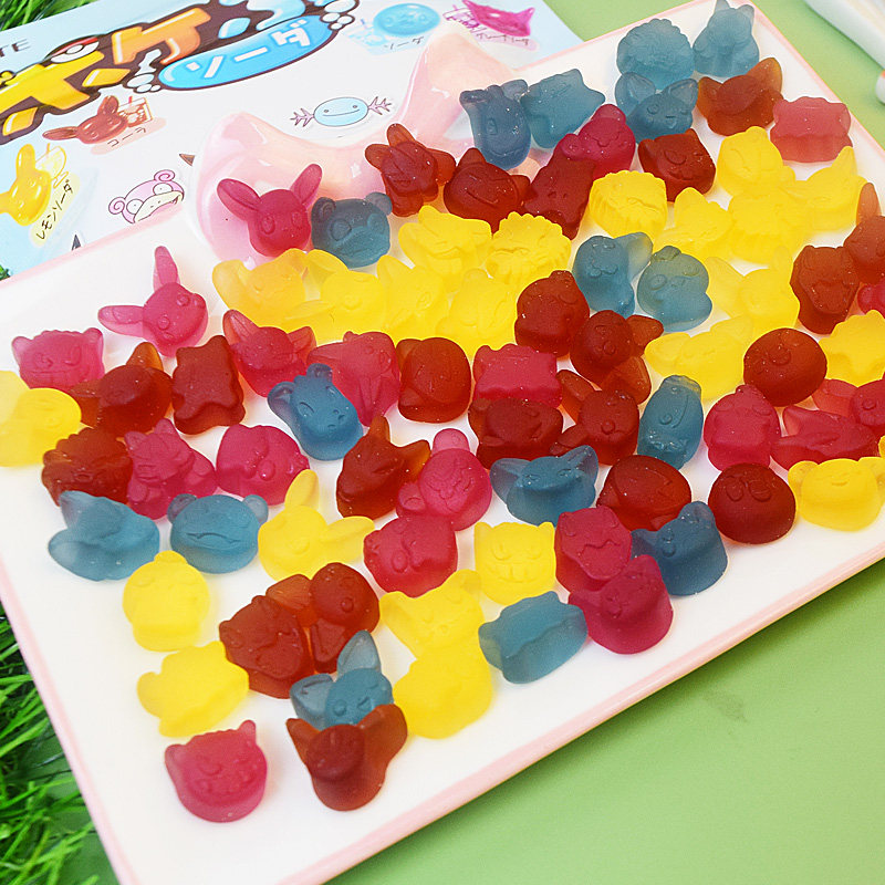 日本lotte乐天精灵宝可梦皮卡丘联名零食可乐汽水味糖果果汁软糖,淘宝优惠券,粉丝福利购,淘宝优惠卷