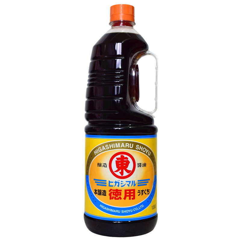 日本进口淡口酱油 东字淡口酱油寿司料理刺身生吃淡色酱油1.8L - 图2
