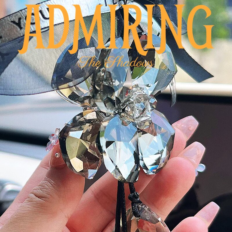 Crystal internet celebrity car pendants high-end and luxurious