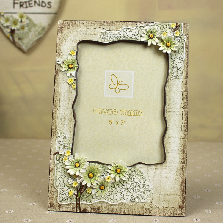 创意小清新相框摆台5 6 7 8寸六八 个性闺蜜情侣同学结婚照照片框 - 图0