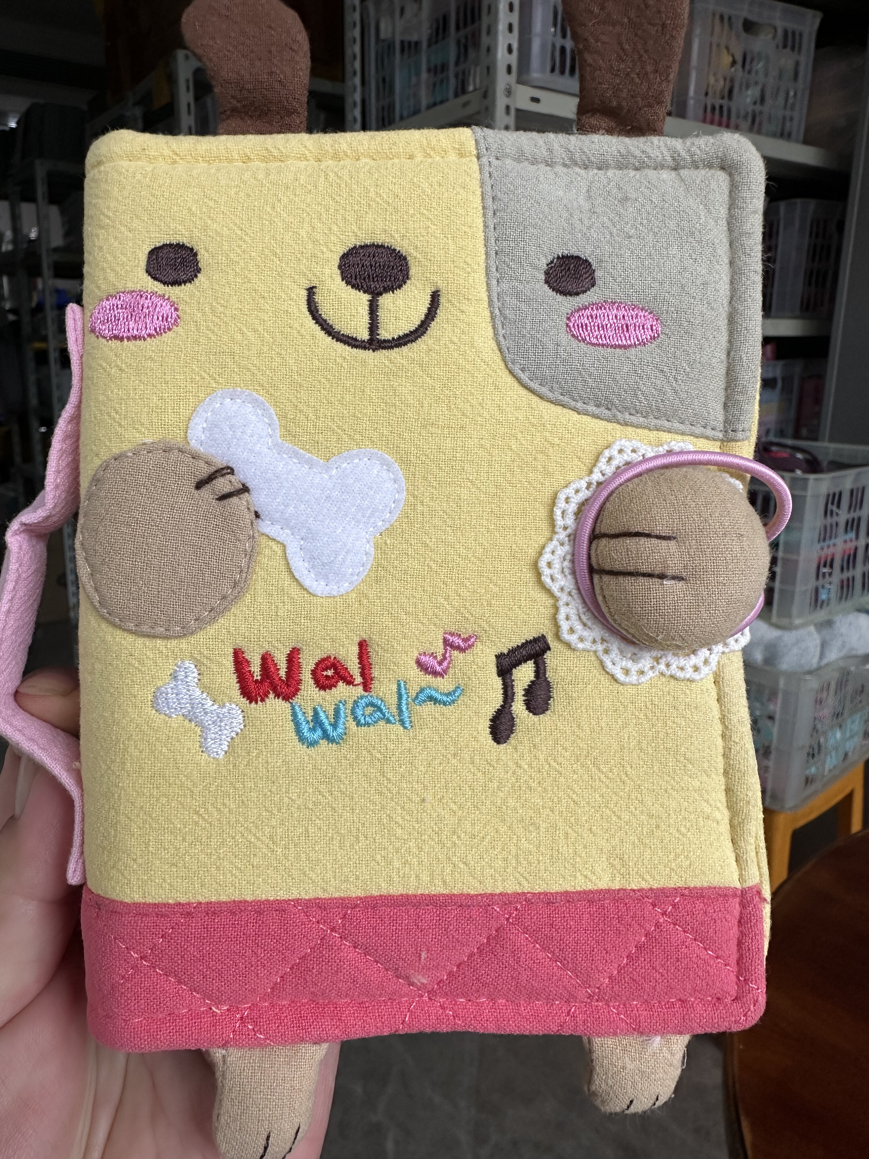 包邮韩国布艺贴布刺绣手工制作立体卡通可爱活页本夹可替换内芯A7,淘宝优惠券,粉丝福利购,淘宝优惠卷