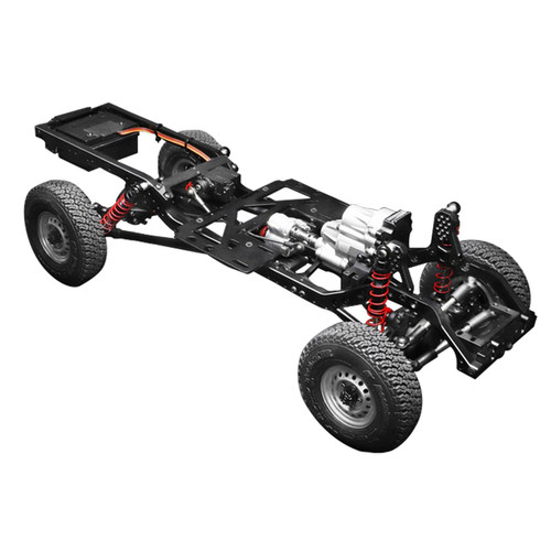 Boomracing BRX01 LC70 全金属仿真攀爬车架 遥控模型越野车 包邮 - 图3