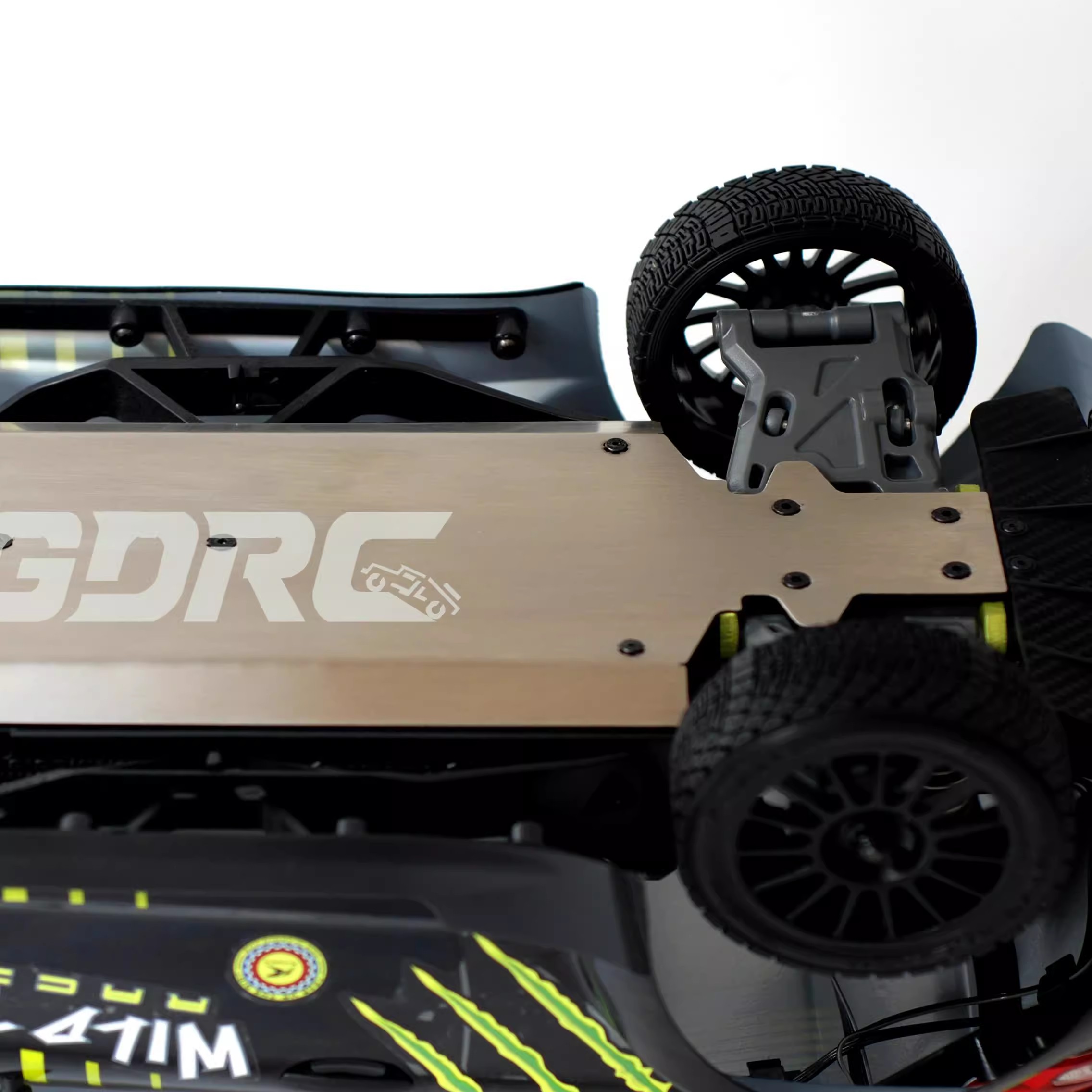 GDRC 雷拉洛 XTS F10拉力车 不锈钢底盘护板 装甲 护底 防刮擦 - 图2