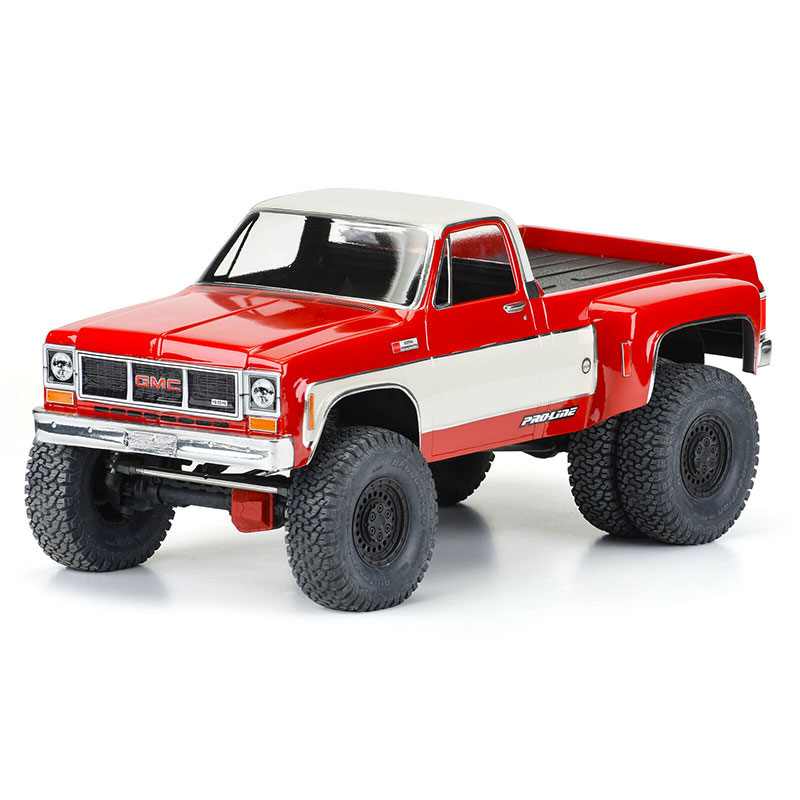 PL 1973 GMC Sierra 3500 313轴距透明TRX4 SCX10车壳攀爬3590-00 - 图2