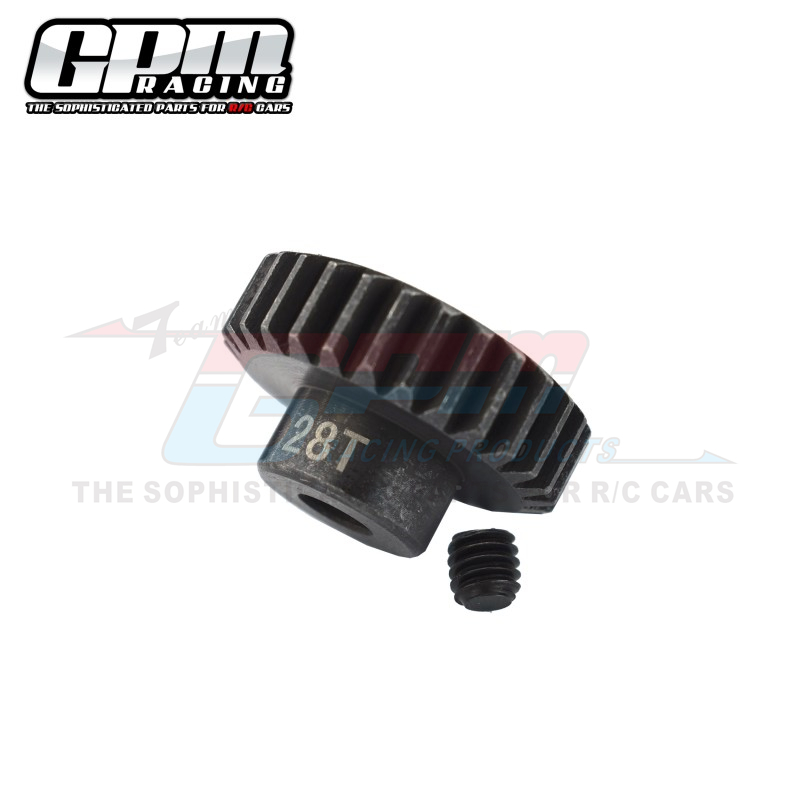 GPM TRAXXAS 1/7 UDR 45#加硬钢马达齿26T/27T/28T 现货 - 图1