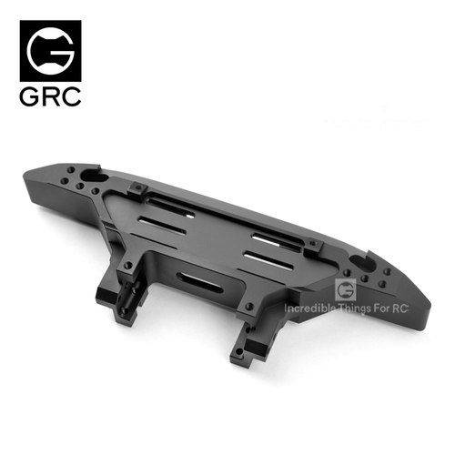荒漠前杠TRX6 TRX4 仿真奔驰G63 G500 舵机前置内置绞盘前杠 CNC - 图0