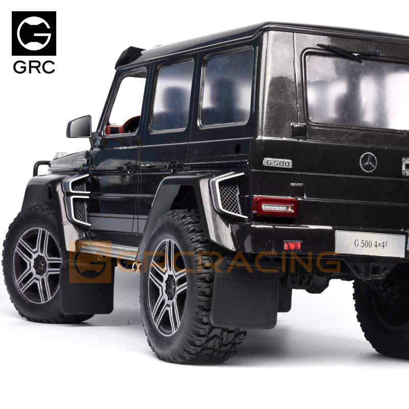 GRC TRX4/6奔驰轮眉换气格栅套件 侧排气空气动力装饰塑胶件G162C - 图1