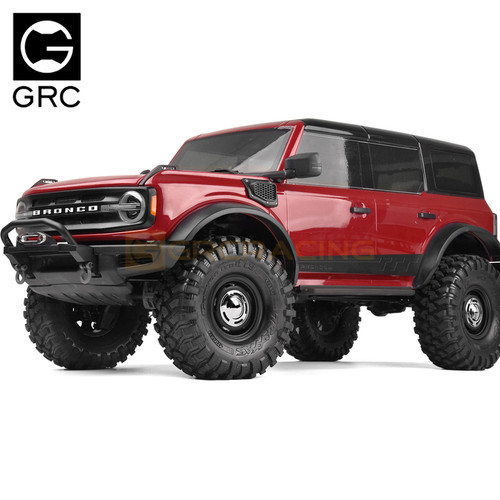 GRC 1.9寸金属轮毂G12复古款 1/10仿真攀爬车夹胎SCX10 T4 TRX4 - 图2
