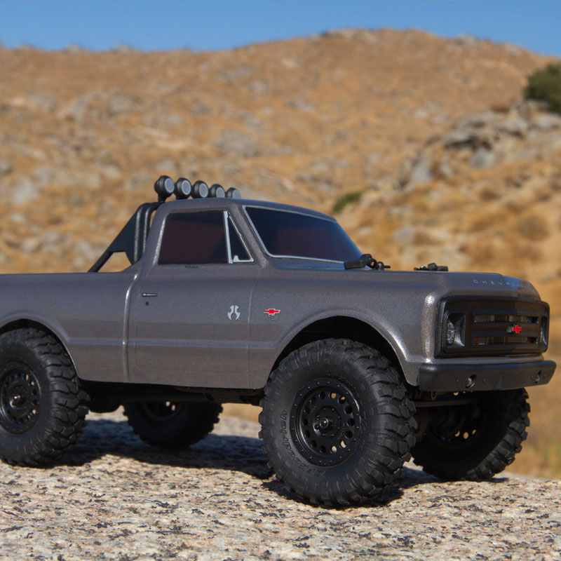 Axial SCX24 1/24 1967 C10福特皮卡RTR四驱遥控攀爬越野车 包邮 - 图1