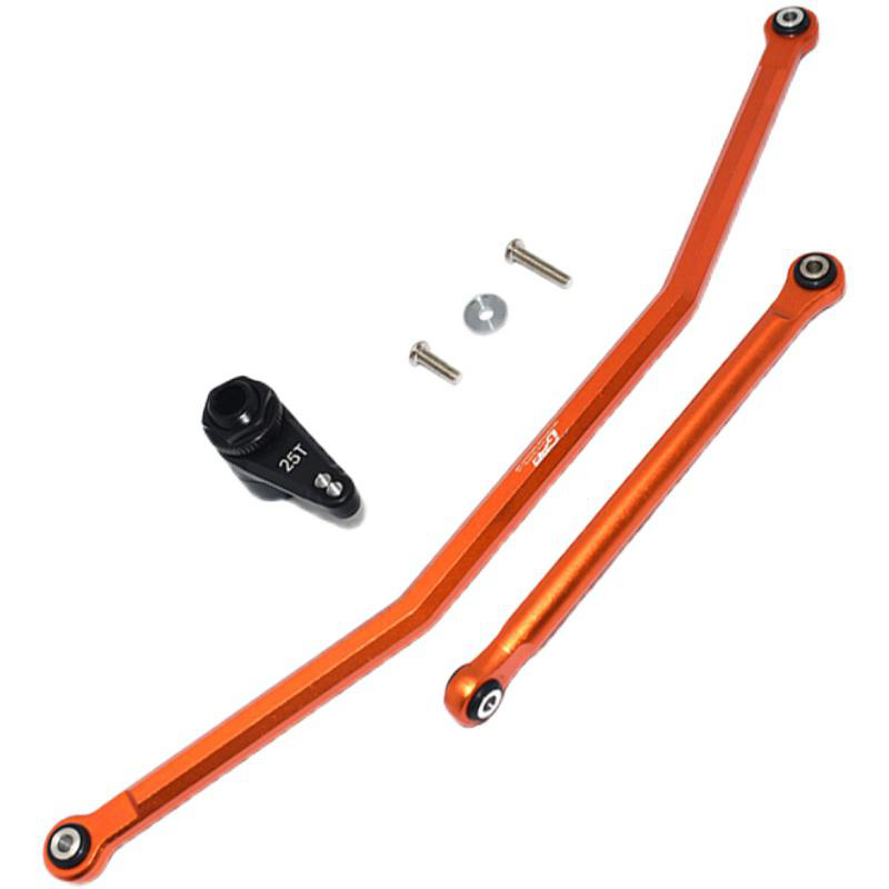 Axial 1/10 RBX10金属前转向拉杆+7075两孔位弹簧卸力式25T舵机臂 - 图3