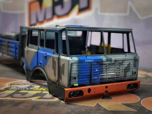 CROSSRC DC8太拖拉8X8遥控电动RC模型车仿真重卡军卡攀爬车越野车 - 图2