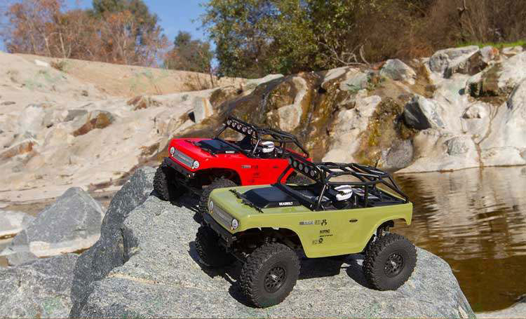 现货AXIAL SCX24 AXI90081 1/24 RTR遥控电动越野车4WD攀爬车包邮 - 图0