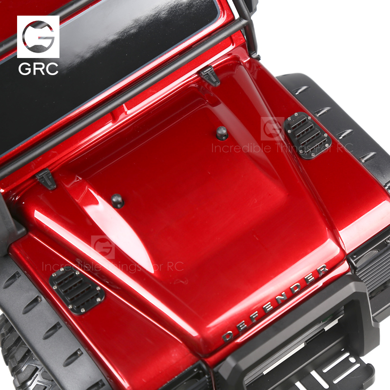 GRC TRX4机盖仿真合页 塑胶款 TRX-4  90046 D90 引擎盖仿真装饰 - 图0