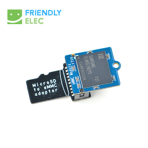 友善eMMC模块 8GB/16GB/32GB/64GB/256G 定制容量，M4外接eMMC - 图0