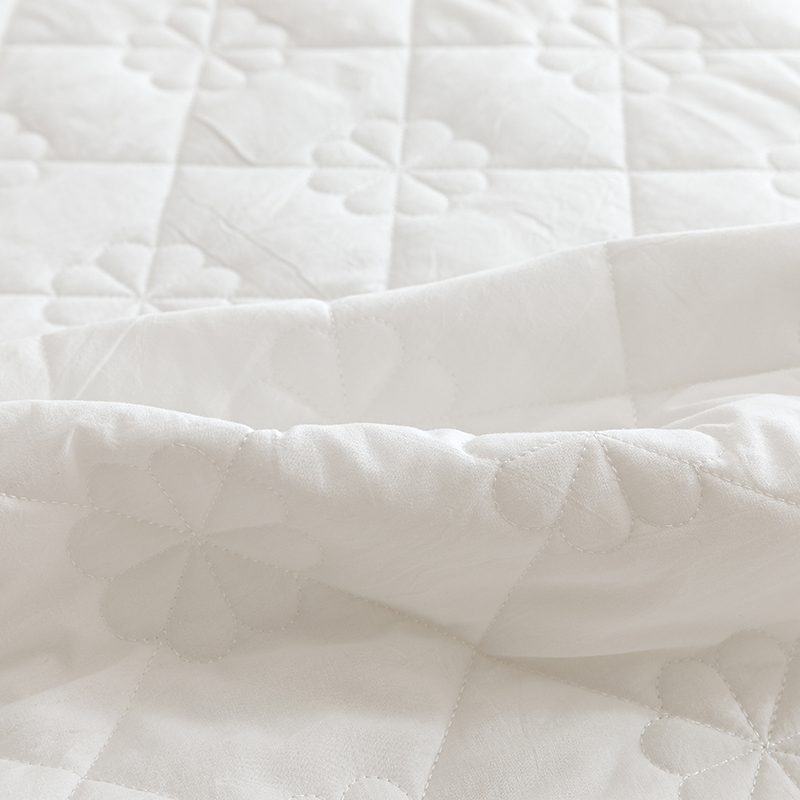全棉床笠纯棉加厚夹棉单件床笠床垫保护罩加高防尘床罩1.5m1.8米
