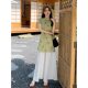 1242 Single top Summer ແບບໃຫມ່ແບບຕາເວັນຕົກແບບຈີນປັບປຸງປຸ່ມ cheongsam