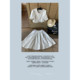 Lace Tucker Line Shirt ຊຸດກະໂປງ A-Line