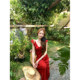 ແຂບດອກກຸຫຼາບ bow suspender skirt knitted cardigan suit