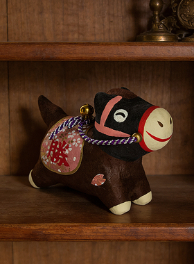 2026年马年可爱小马摆件