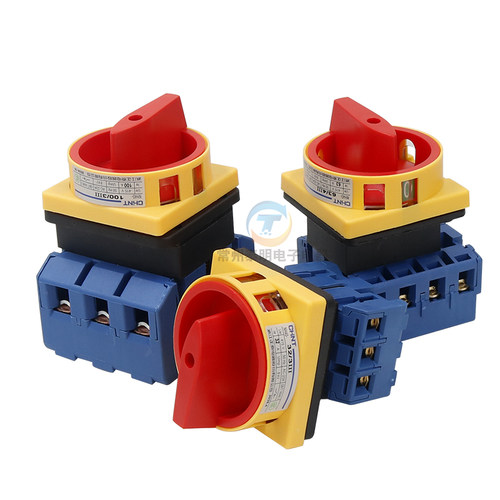 正泰32A负荷隔离开关NH40-63三相3P四极4P电源100A切换LW30 SFD11 - 图3