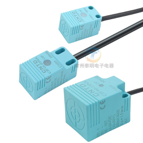 昌得方形传感器24V感应12V接近开关三线直流常开CJF18 17 25-05NA - 图3