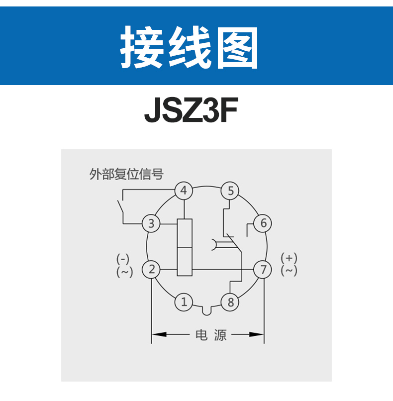 正泰断电延迟延时60时间继电控制器JSZ3F 5s秒10S 220V伏380V 24v-图1