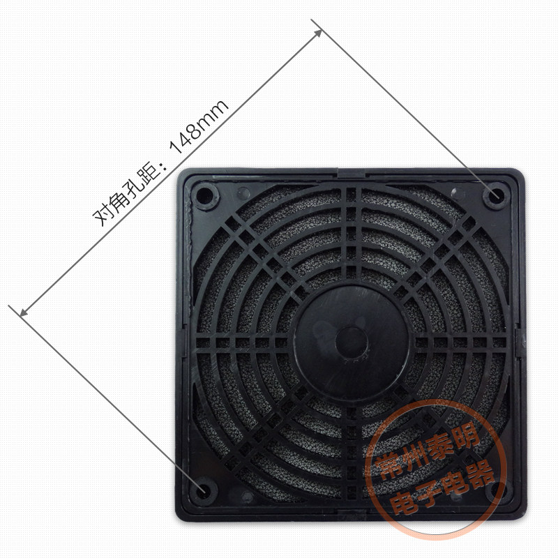 小型轴流风机散热风扇塑料防尘防护网罩80 90 110 120 150 170 mm,淘宝优惠券,粉丝福利购,淘宝优惠卷