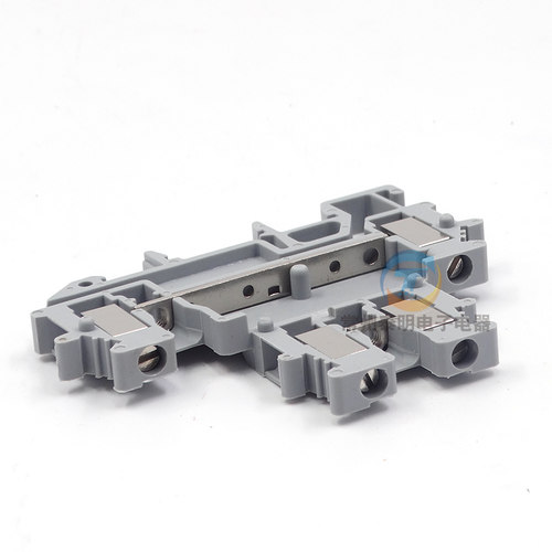 卡导轨铜件高低双层接线端子UKK2.5 双进双出MBKKB2.5mm 25A/500V - 图1