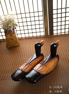 韩国原装进口婚礼用品大雁摆设品特大号一对价格白头偕老G23001