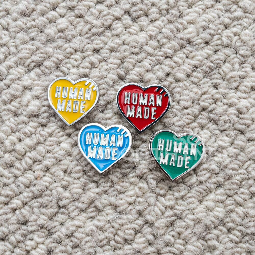 新品 human made HEART PINS 全5色セット-