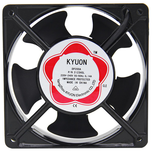 DP200A 2123HBL 12038 220V 双滚珠轴承 机箱机柜KTV散热风扇12CM - 图3