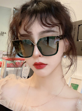 个性防紫外线强光偏光墨镜开车女