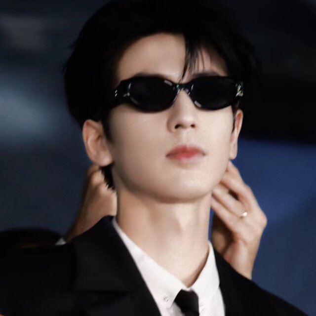 Zhang Linghe's same sunglasses gm oval cat eye men's small frame