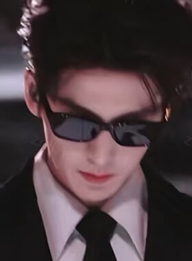 张凌赫同款墨镜猫眼男士大脸防晒