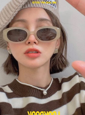 复古茶色韩系墨镜女高级感太阳镜