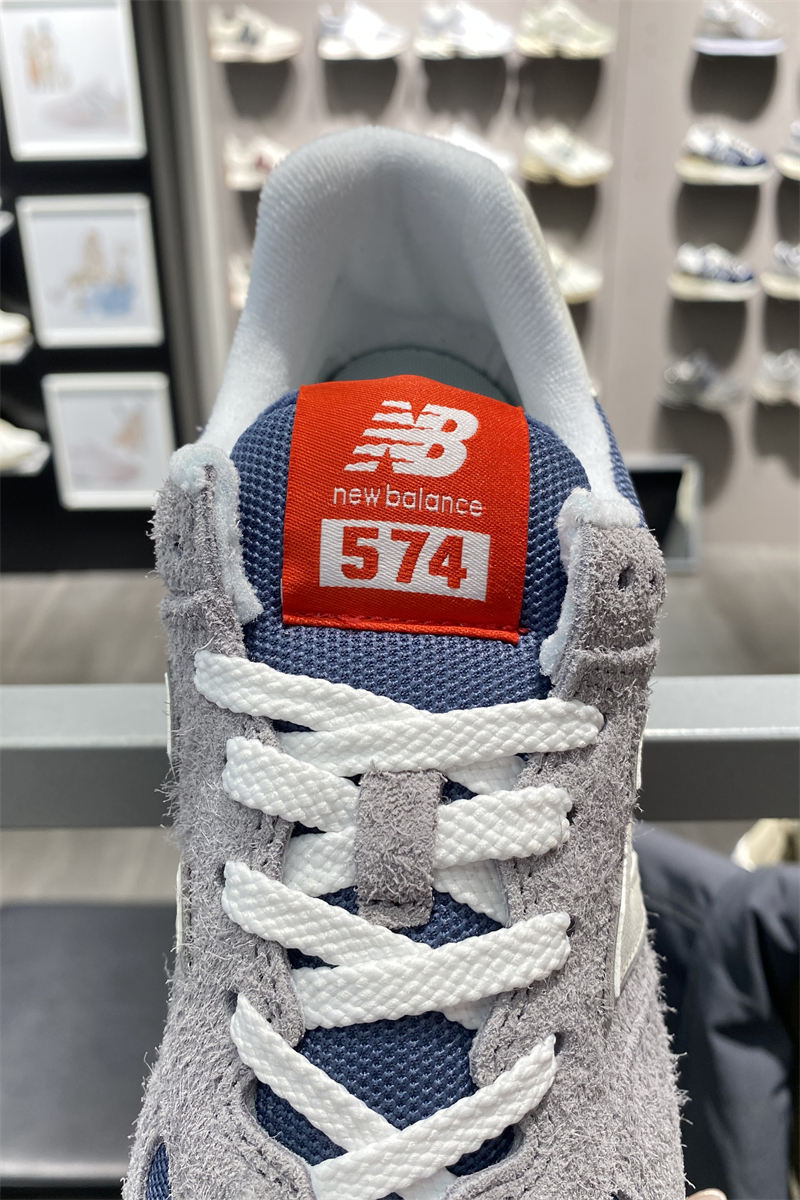 24 NEW BALANCE NB/574系列 男女复古休闲运动鞋 U574GWH 元祖灰