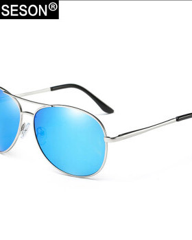 弹簧腿太阳镜砾石蛤蟆镜偏光时尚