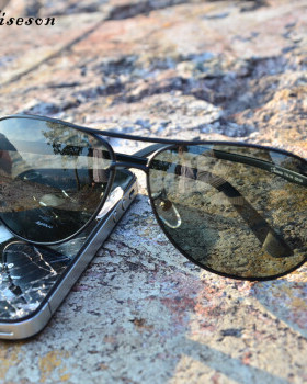 太阳镜变色蛤蟆镜砾石飞行镜偏光