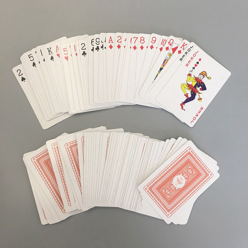 清仓处理广告扑克牌批发 处理280克扑克纸牌特价扑克棋牌库存 - 图2