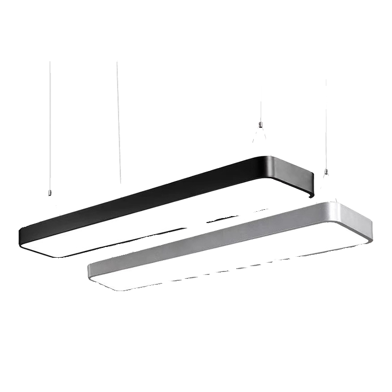 led办公灯长条灯方通吊顶专用灯超市造型灯健身房条形灯商用吊灯 - 图3