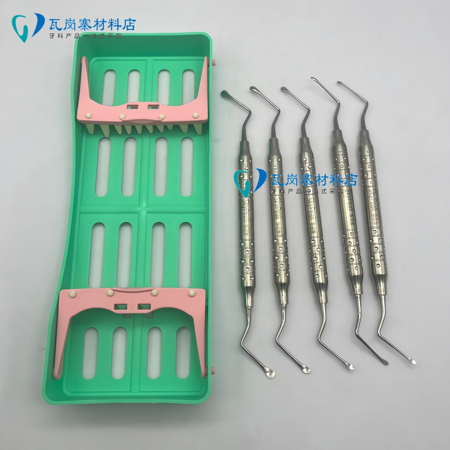 牙刮匙 带齿种植刮勺牙医洁治器去腐工具牙科口腔优质器械材料,淘宝优惠券,粉丝福利购,淘宝优惠卷