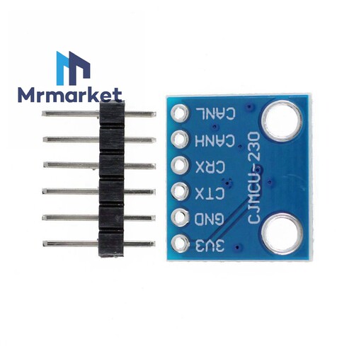 SN65HVD230 总线收发器  CAN通信模块 - 图0